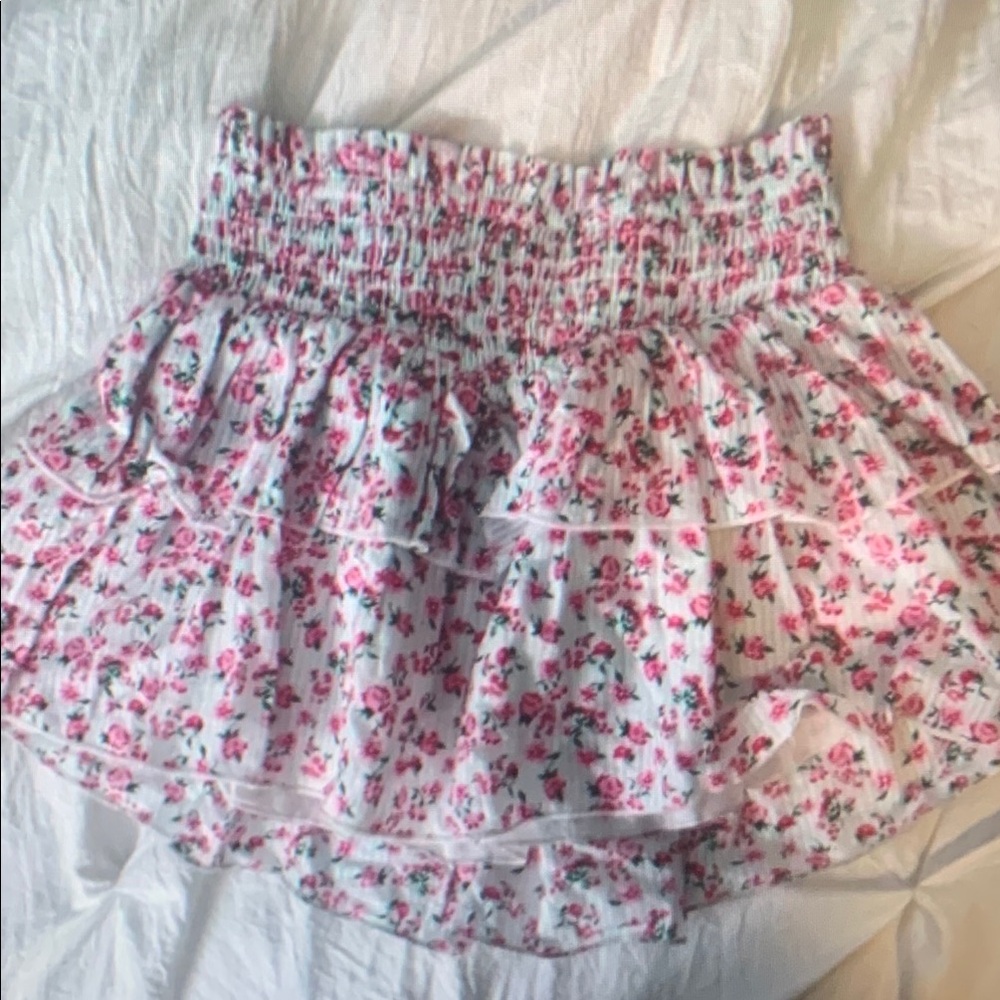 Floral Ruffled Kids Skirt